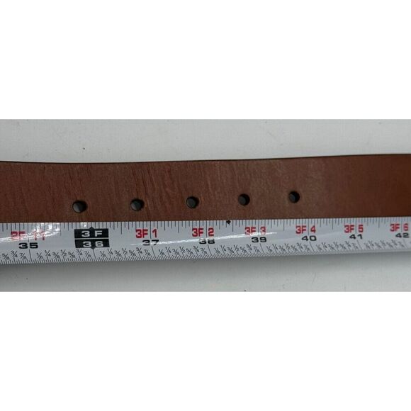 Men's Genuine Leather Fossil Belt Light Brown 38" Long‎ No Cracking - Picture 7 of 7